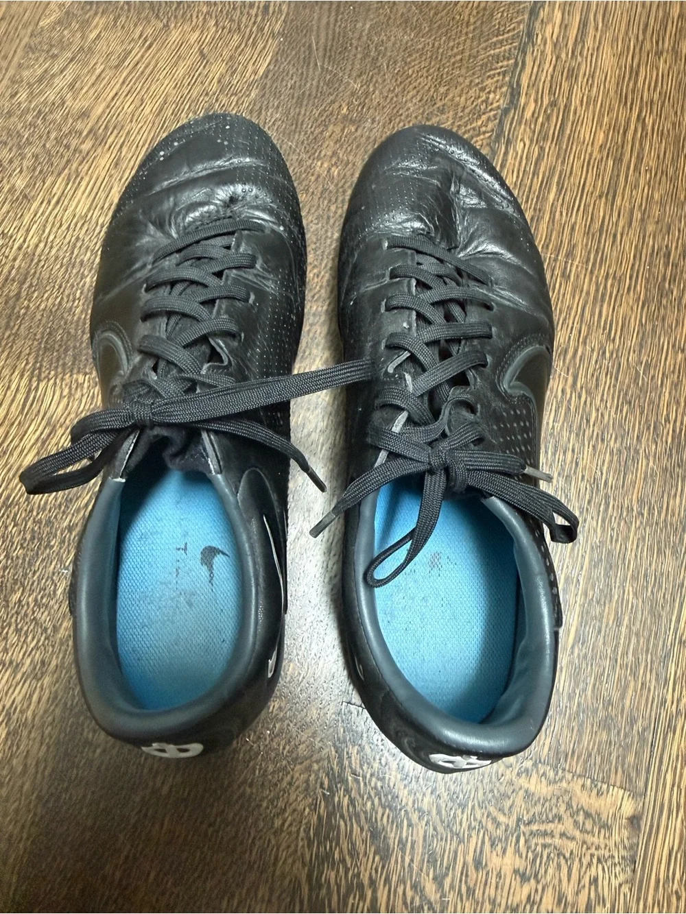 Nike Tiempo Legend 9 Pro FG Soccer Cleats Shadow Pack Black Men’s 7.5